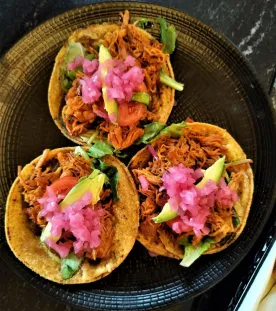 Cochinita pibil at Hacienda Xcanatun, Angsana Heritage Collection