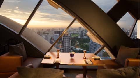 The view from Banyan Tree Vertigo